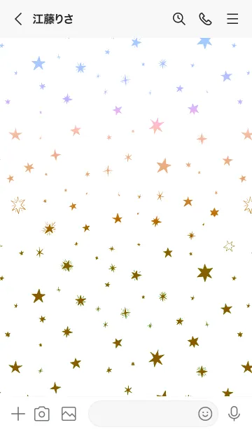 [LINE着せ替え] ミニ スターズ _40の画像3