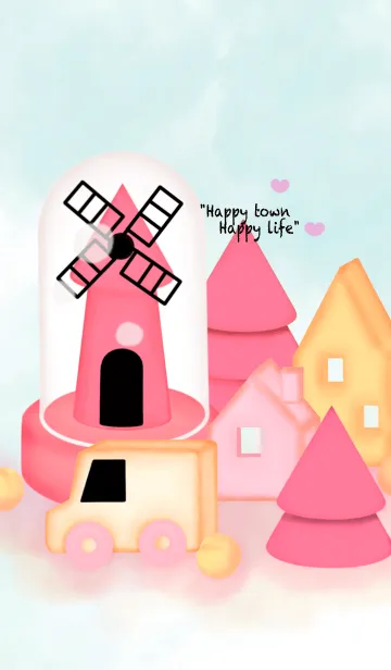 [LINE着せ替え] My happy town 11の画像1