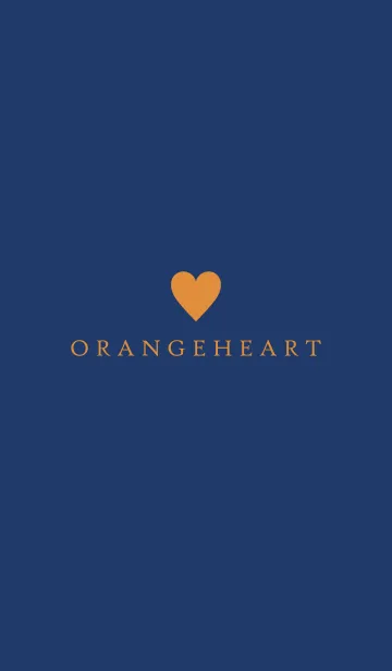 [LINE着せ替え] ORANGE HEART - 10 -の画像1