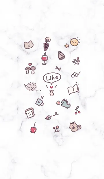 [LINE着せ替え] シンプルアイコン秋♥ウィスタリア08_1の画像1