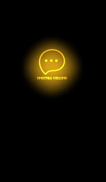 [LINE着せ替え] Spectra Yellow Neon Theme V2 (JP)の画像1