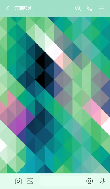 [LINE着せ替え] ジオメトリック 277の画像3