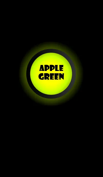 [LINE着せ替え] Apple Green Light In Black (JP)の画像1