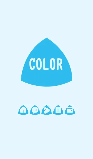 blue color L04の着せ替えメイン画像