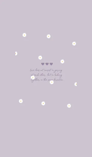 [LINE着せ替え] Daisy Days :dustypurpleの画像1