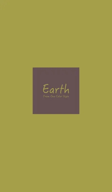 [LINE着せ替え] Earth ／ オリーブオータムの画像1