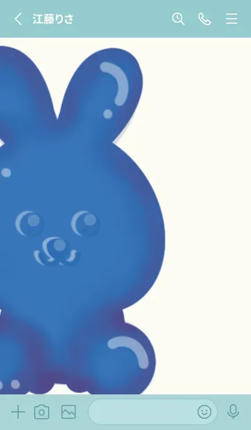 [LINE着せ替え] Mini bunny jellyの画像3