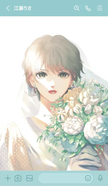 [LINE着せ替え] ジーンブライドの画像3