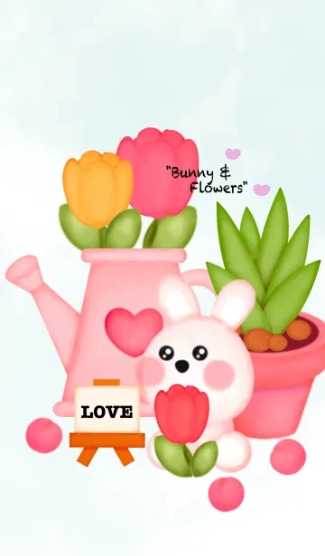 [LINE着せ替え] Mini flower shop 10の画像1