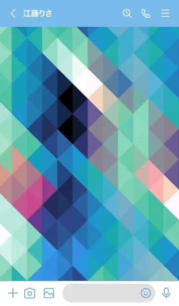 [LINE着せ替え] ジオメトリック 278の画像3