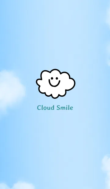 [LINE着せ替え] クラウド スマイル 1の画像1