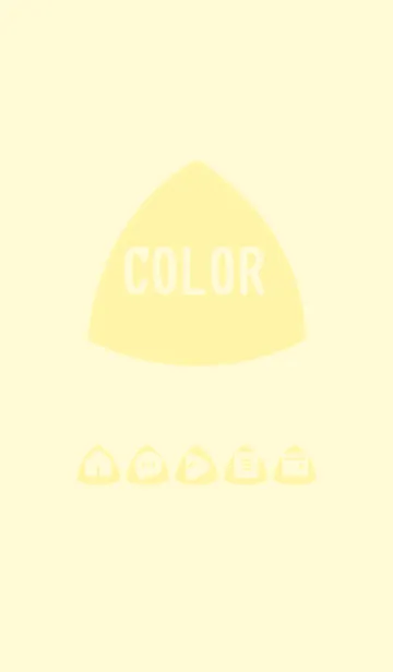 [LINE着せ替え] yellow color L05の画像1