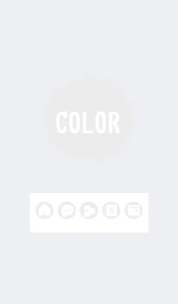 [LINE着せ替え] bw color M01の画像1