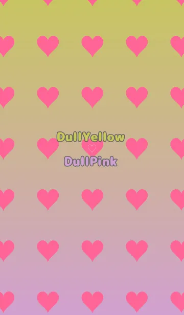 [LINE着せ替え] くすみイエロー❤︎くすみピンク/TKCJの画像1