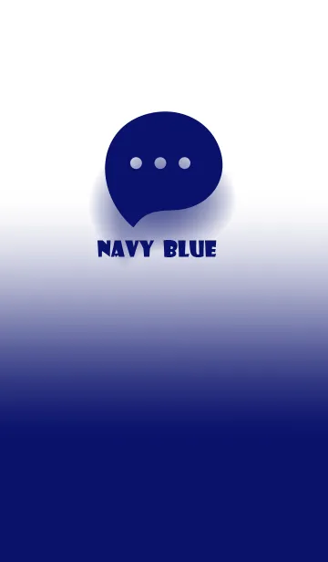 [LINE着せ替え] Navy Blue & White Theme V.2 (JP)の画像1