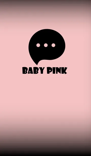 [LINE着せ替え] Baby Pink And Black V.3 (JP)の画像1