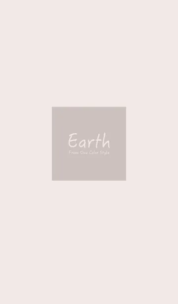 [LINE着せ替え] Earth ／ ローズベージュ2の画像1