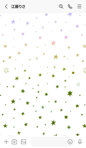 [LINE着せ替え] ミニ スターズ _41の画像3