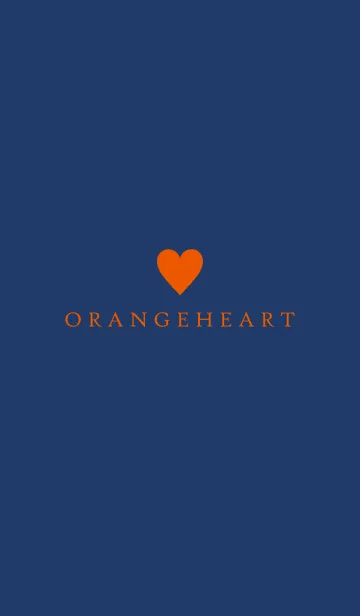 [LINE着せ替え] ORANGE HEART - 11 -の画像1