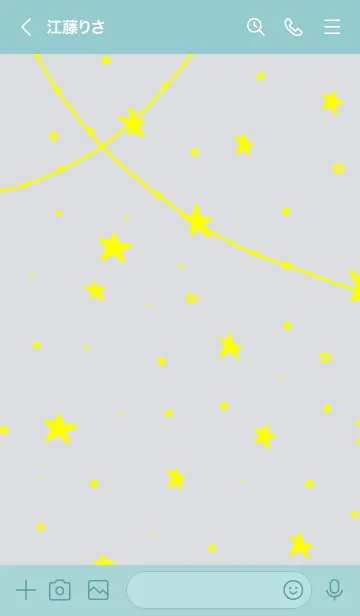 [LINE着せ替え] 星 装飾25の画像3