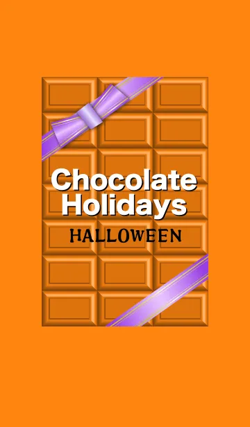 [LINE着せ替え] Chocolate Holidays Halloween ver.の画像1