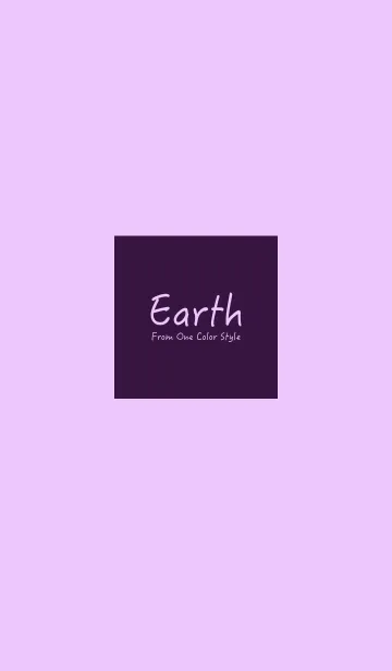 [LINE着せ替え] Earth ／ プラムの画像1