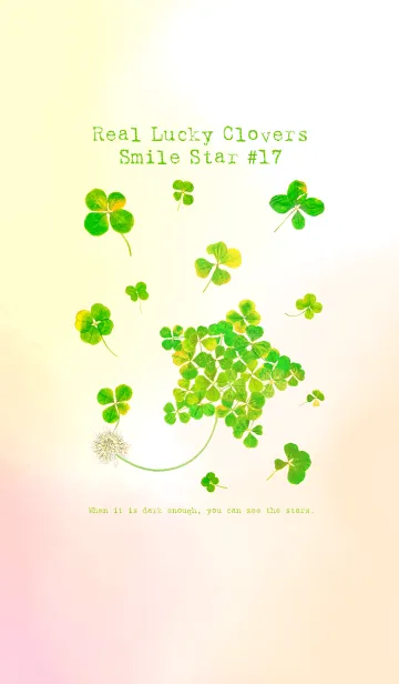[LINE着せ替え] 本物ラッキークローバーズ Smile Star #17の画像1