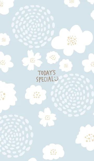 [LINE着せ替え] 北欧 花 点20の画像1