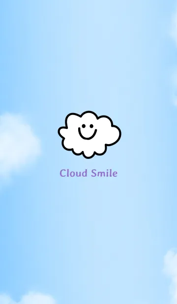 [LINE着せ替え] クラウド スマイルの画像1