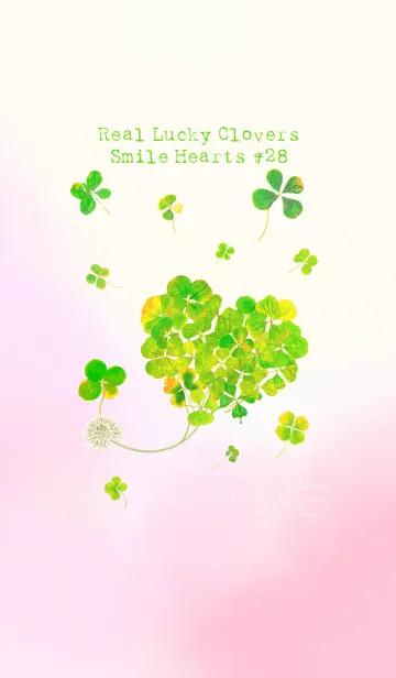 [LINE着せ替え] 本物ラッキークローバーズ Smile Hearts#28の画像1