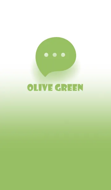 [LINE着せ替え] Olive Green & White Theme V.2 (JP)の画像1