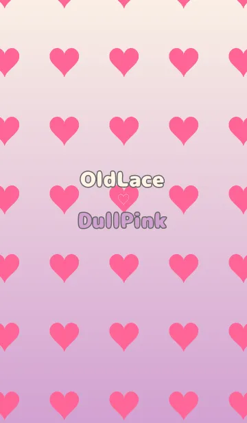 [LINE着せ替え] オールドレース❤︎くすみピンク/TKCJの画像1