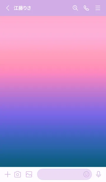 [LINE着せ替え] シンプル グラデーション _11の画像3
