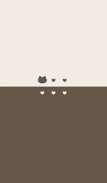 [LINE着せ替え] ねことハート(dusty colors:02).の画像1