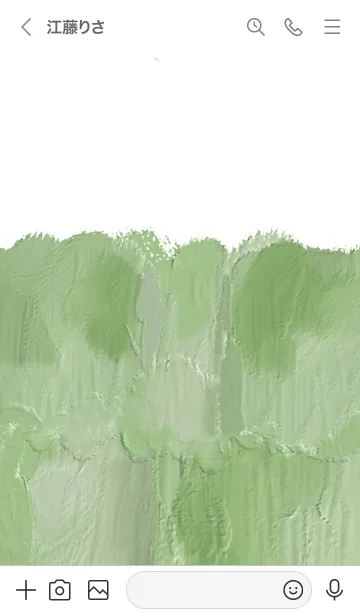 [LINE着せ替え] 油絵アート【pistachio paint 209】の画像3