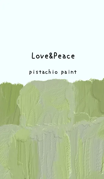 [LINE着せ替え] 油絵アート【pistachio paint 212】の画像1