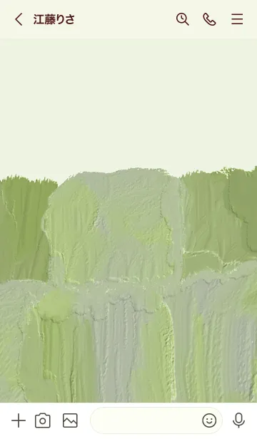 [LINE着せ替え] 油絵アート【pistachio paint 212】の画像3