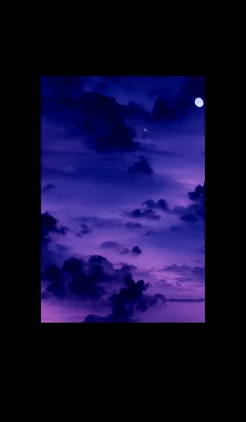 [LINE着せ替え] 美しい海と月「Dque」。の画像1