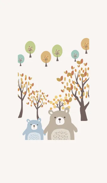 [LINE着せ替え] かわいいシンプル北欧♪13の画像1