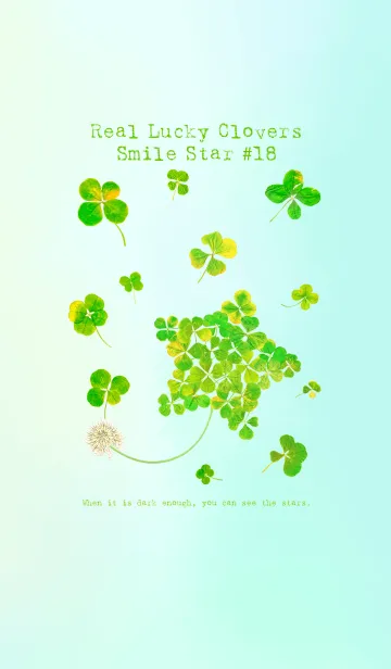 [LINE着せ替え] 本物ラッキークローバーズ Smile Star #18の画像1