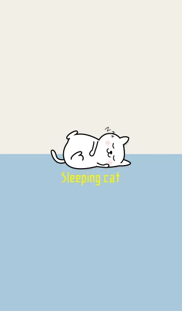 [LINE着せ替え] I am a Sleeping cat 19の画像1