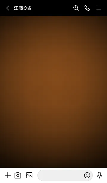 [LINE着せ替え] Tawny Brown Neon Theme V2 (JP)の画像3