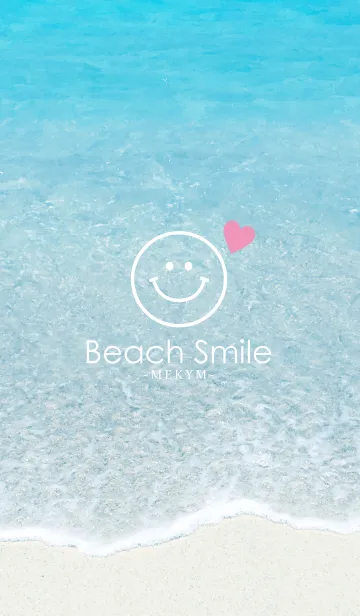 [LINE着せ替え] Beach Smile-LOVE 20の画像1