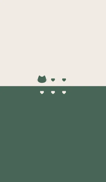 [LINE着せ替え] ねことハート(dusty colors:05).の画像1