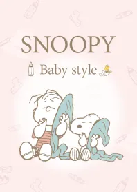 [LINE着せ替え] スヌーピー Baby Styleの画像1