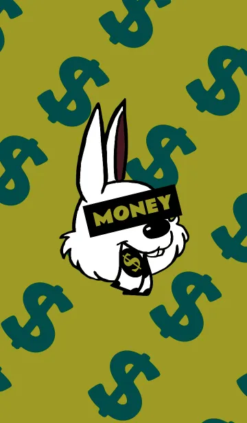 [LINE着せ替え] マネー ラビット 266の画像1