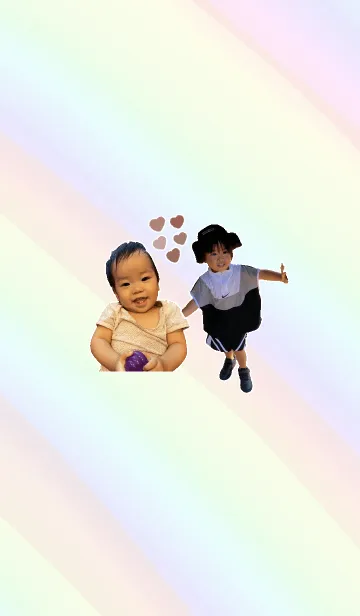 [LINE着せ替え] 可愛いお子さんの着せ替え！！の画像1