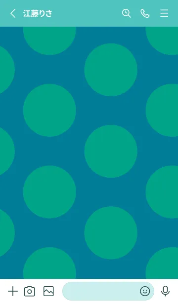 [LINE着せ替え] シンプル ドット 138の画像3