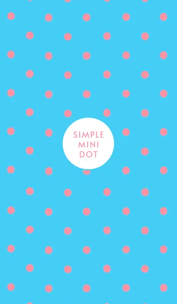 [LINE着せ替え] シンプル ミニ ドット 130の画像1