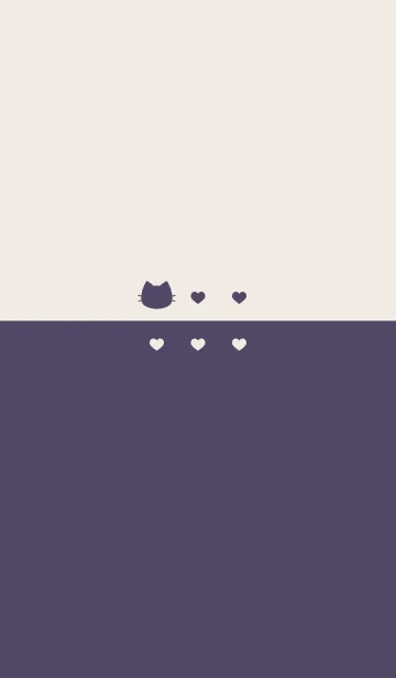 [LINE着せ替え] ねことハート(dusty colors:08).の画像1